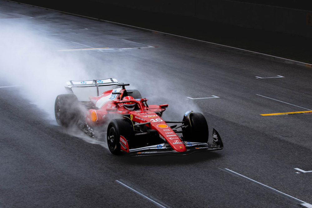 Essais Pirelli F1 : la pluie ruine aussi les tests menés avec Ferrari