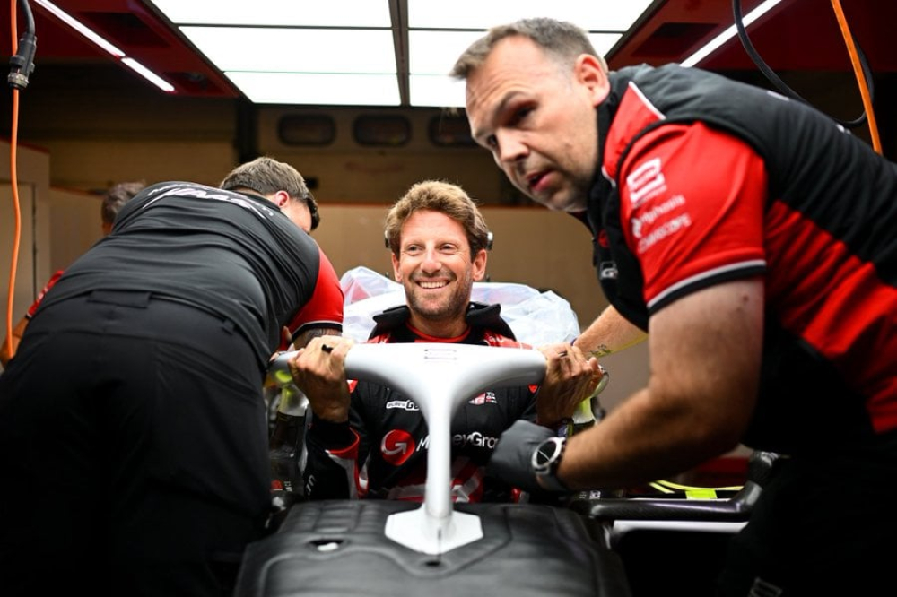 Romain Grosjean vit enfin son adieu à la F1 grâce à Haas