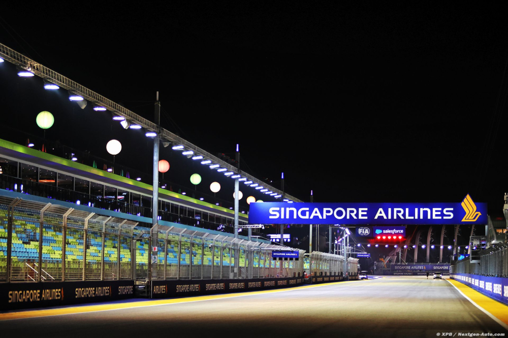 Météo F1 - GP de Singapour : De la chaleur et de l'humidité pour faire souffrir les pilotes