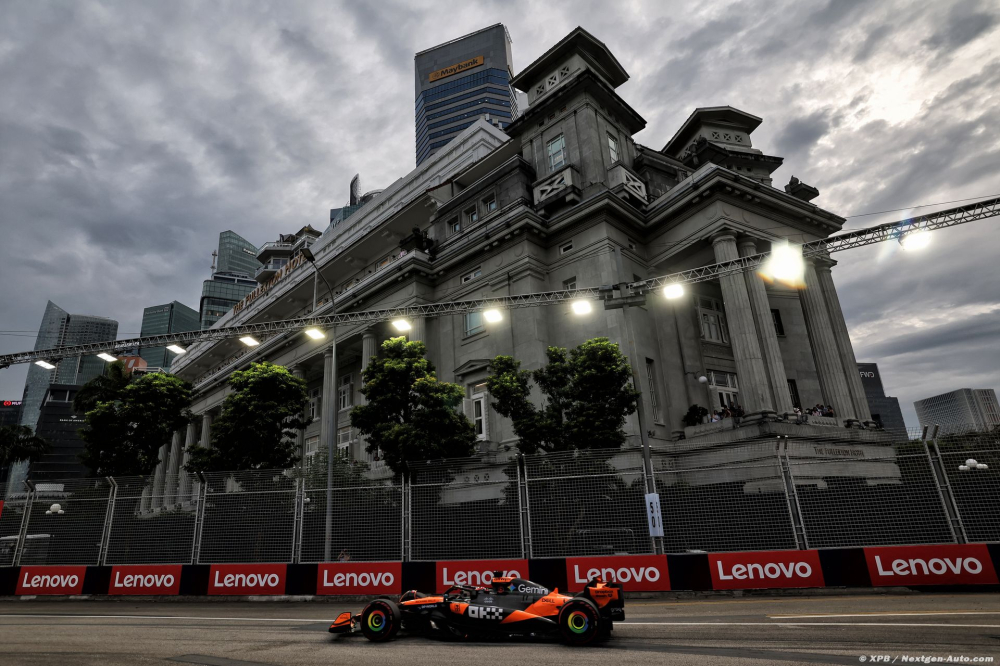 Grand Prix de Singapour de F1 : les EL2 en direct à Marina Bay
