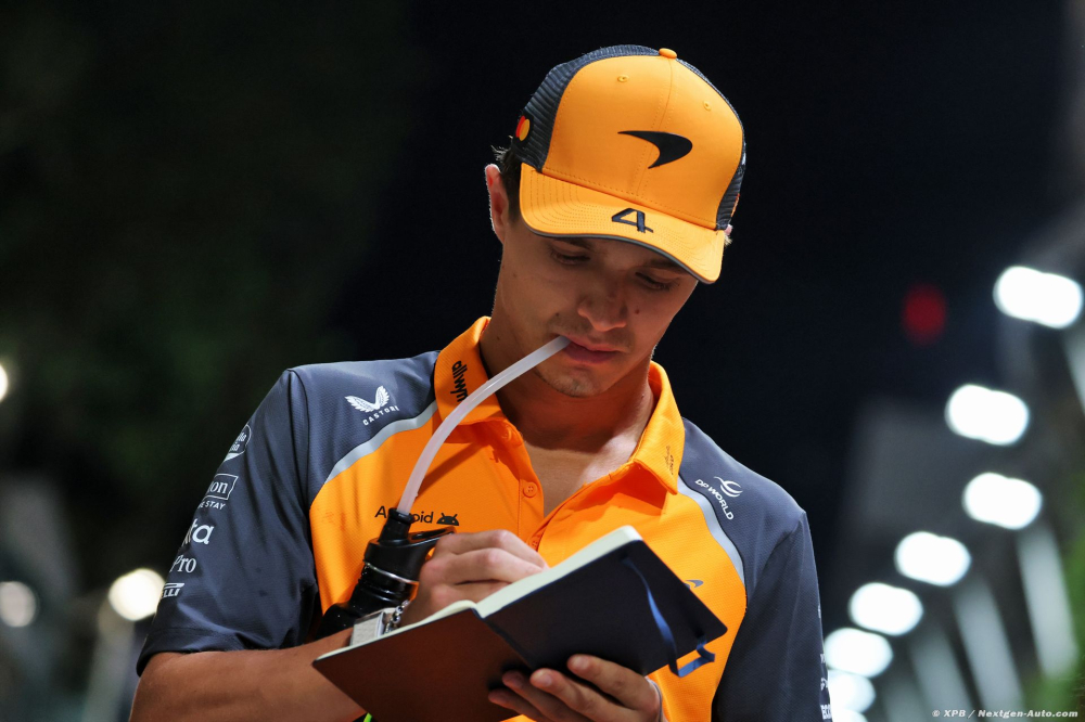 Norris : McLaren battra Verstappen même si Max est meilleur que moi