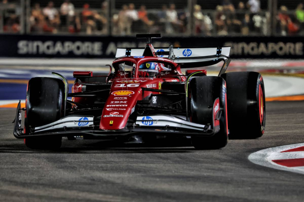 Charles Leclerc désabusé à Singapour : 