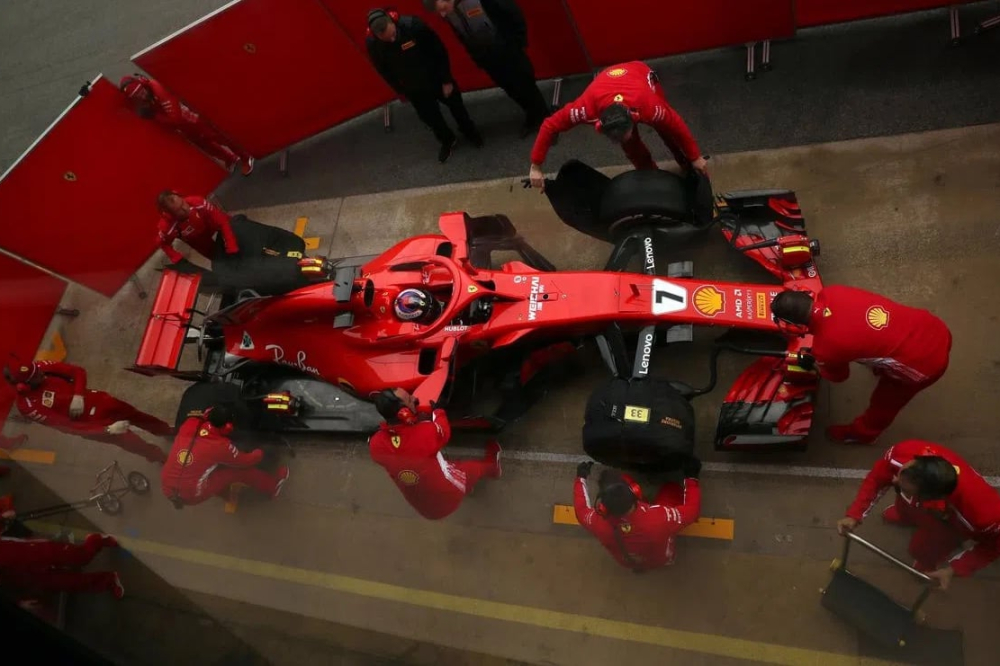 Une ancienne Ferrari pour entraîner l'équipe Cadillac F1