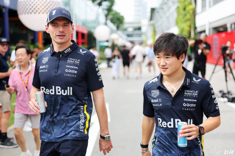 Tsunoda se rapproche de Verstappen et de ses réglages... mais est-il trop tard ?