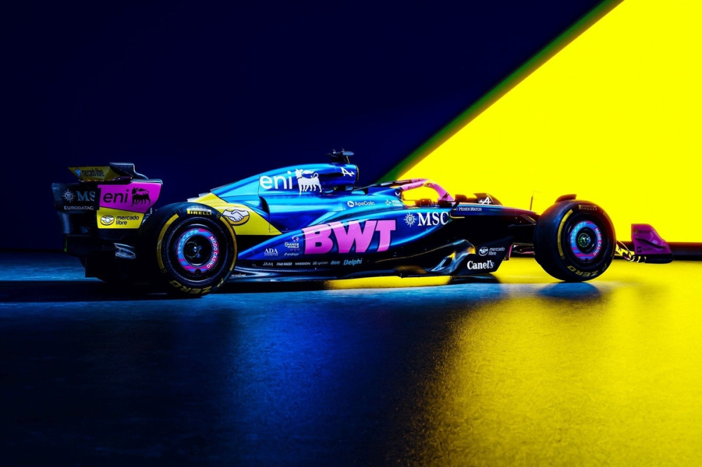 Alpine avec une livrée spéciale pour trois Grands Prix