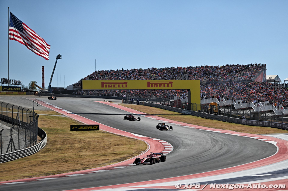 Une quatrième course de F1 aux Etats-Unis se ferait 'au détriment d'autres régions'