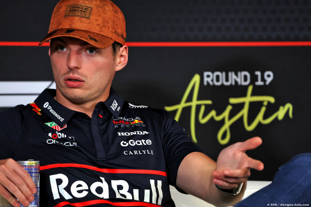 Verstappen se donne toujours 50% de chances d'être titré cette saison