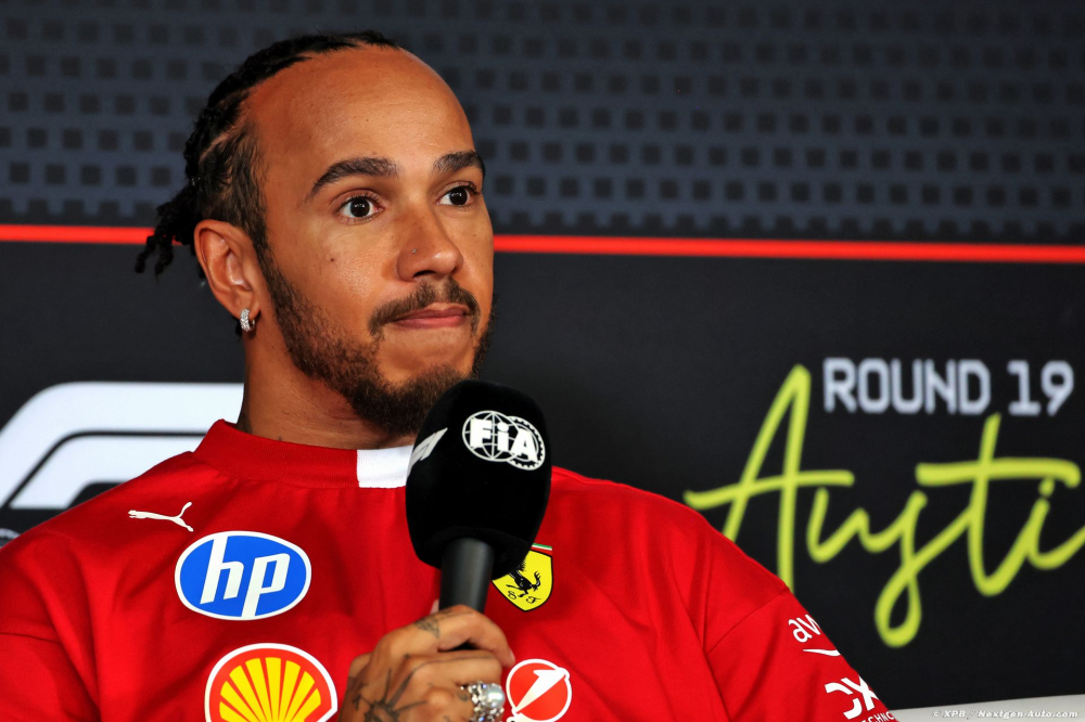 Aucune victoire ou podium avec Ferrari : Hamilton définit ses attentes pour la fin de saison
