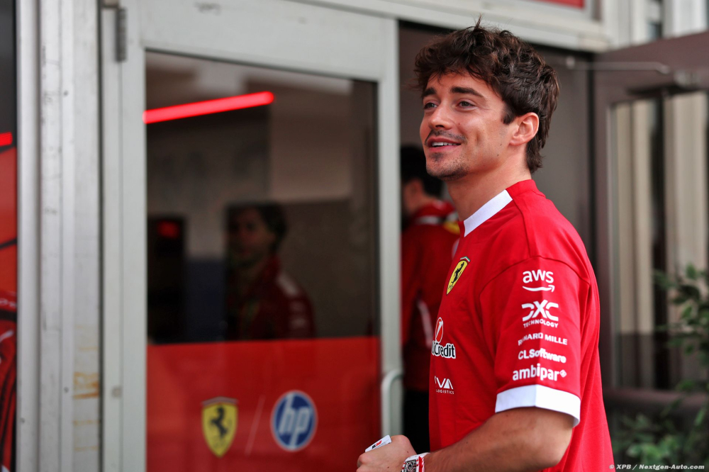 Leclerc dément considérer un départ de Ferrari