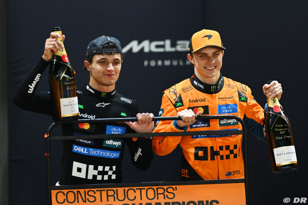 Sainz comprend que McLaren F1 demande de la 'prudence' à Piastri et Norris