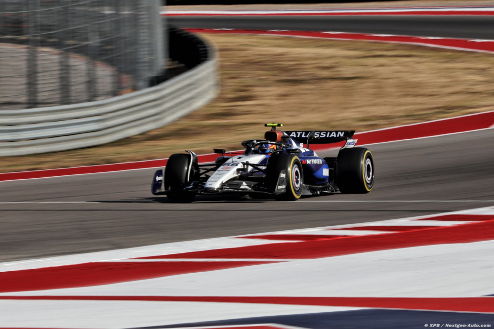 Williams F1 amène ses deux pilotes en SQ3 à Austin