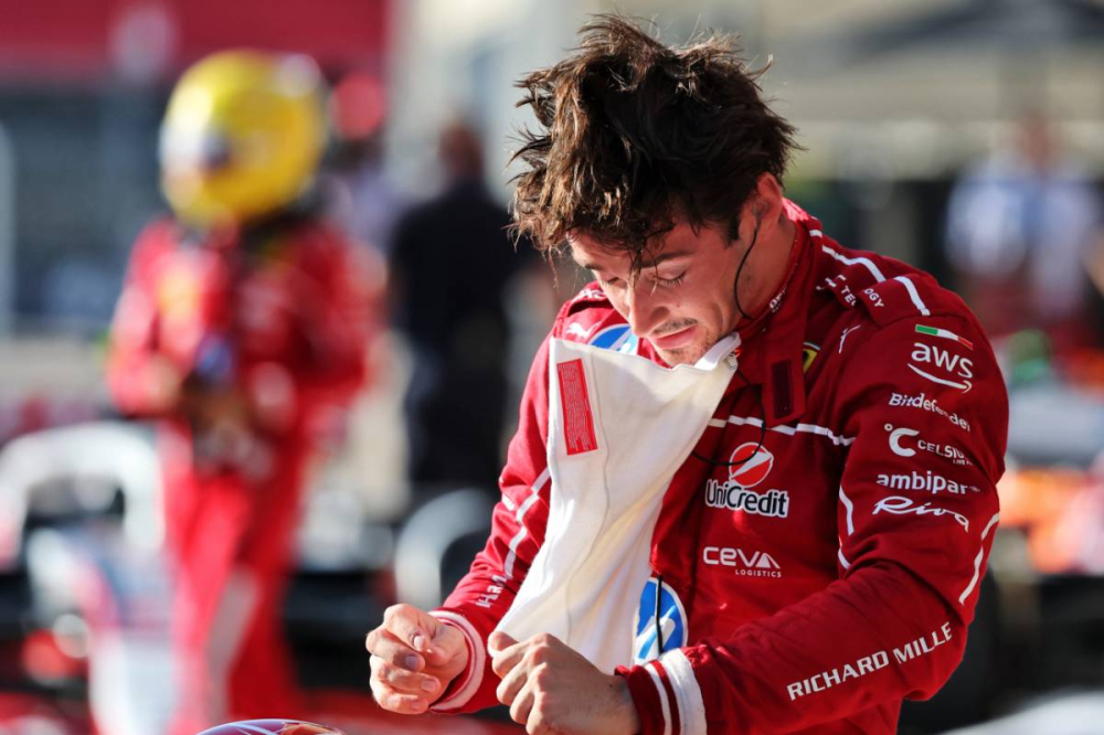 Charles Leclerc accuse Verstappen 