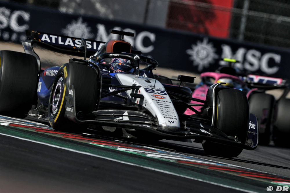 'Un rythme soutenu' pour Williams F1, qui doit éviter 'les contacts et les incidents'