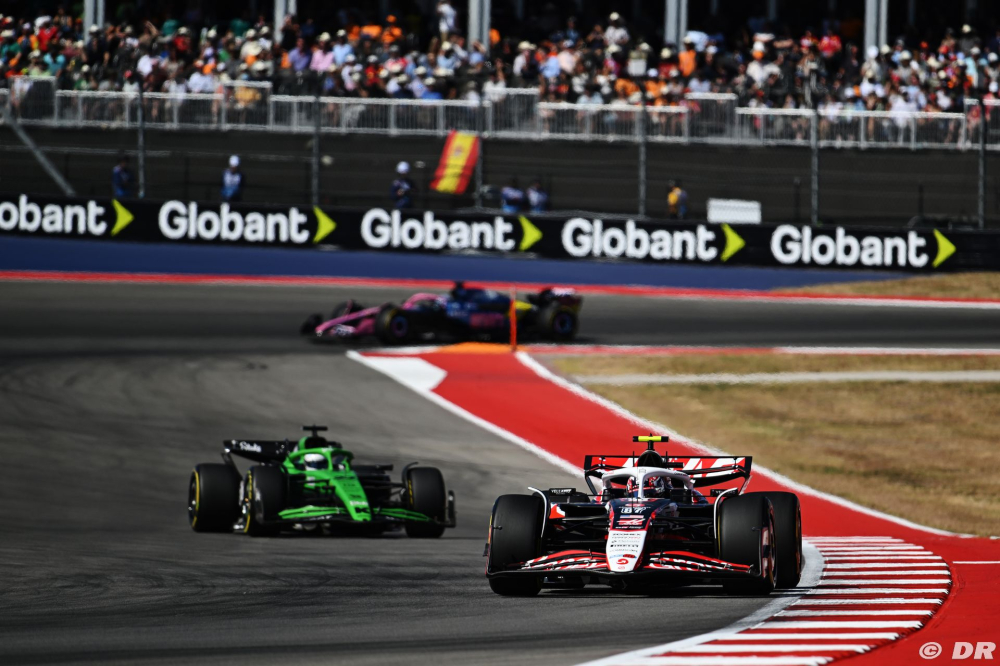 Komatsu salue le niveau de Haas F1 à Austin, ses commentaires sur Ocon inquiètent
