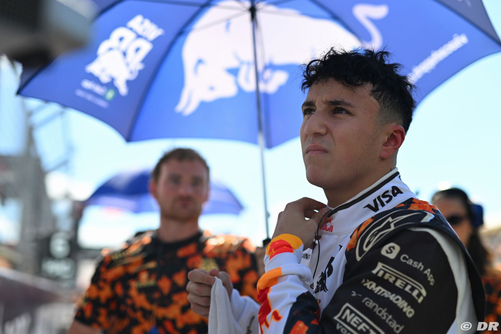Red Bull ou Racing Bulls en 2026 ? Hadjar se dit 'agacé' par les spéculations