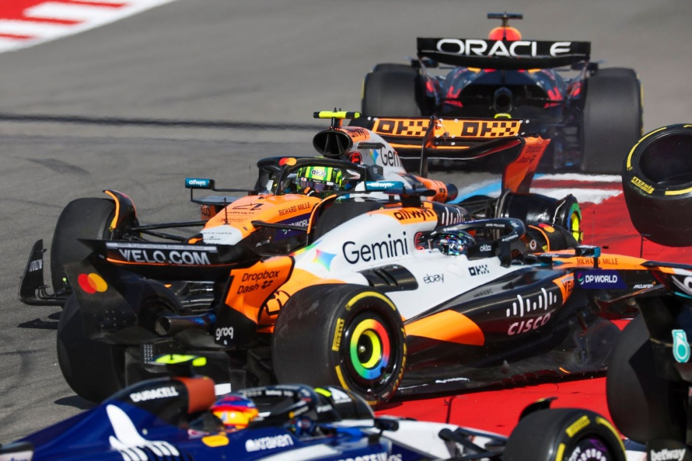 Piastri révèle que McLaren a effacé la sanction de Norris après l'accident d'Austin