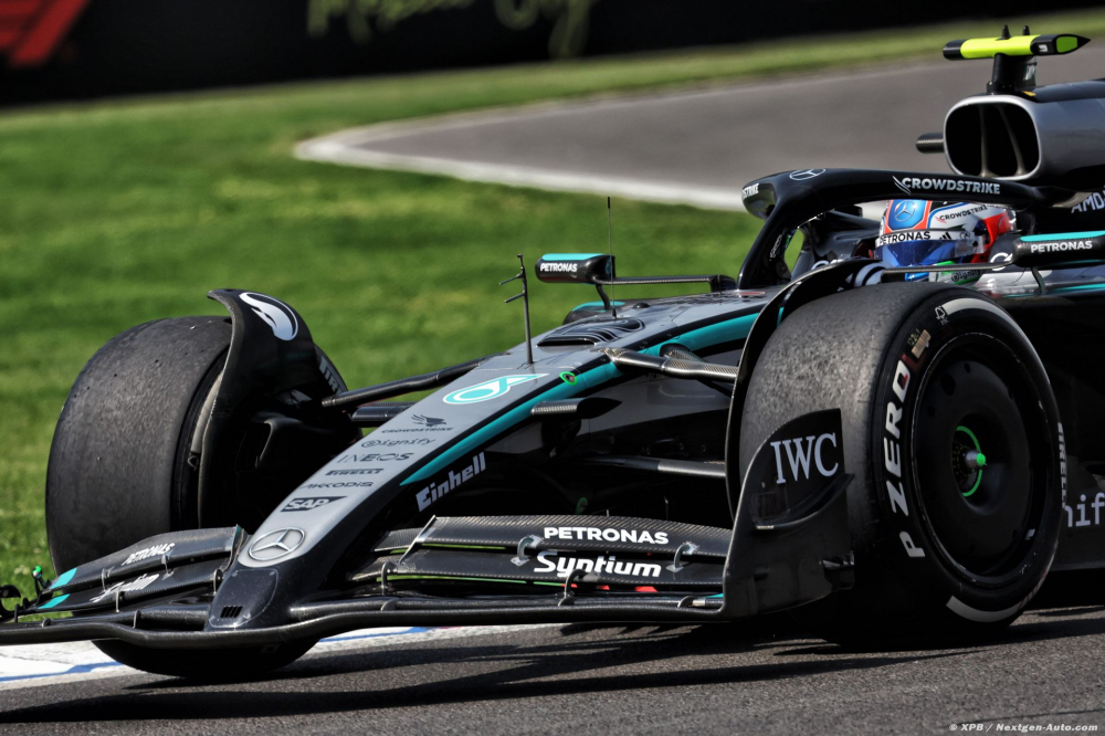 Trois pilotes et un vendredi 'positif' pour Mercedes F1 au Mexique