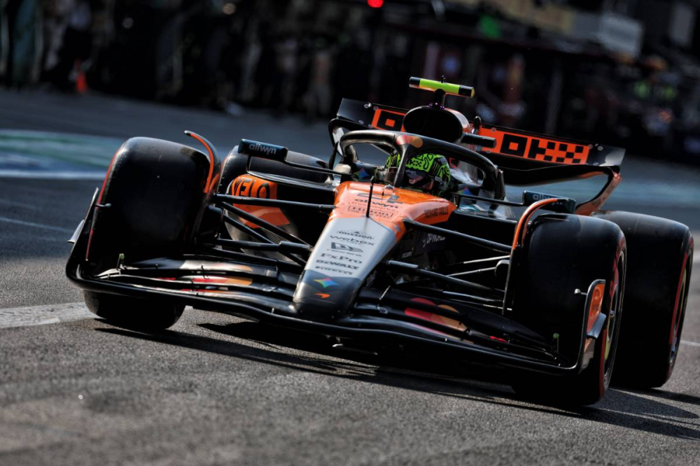 Lando Norris terrasse la concurrence et s’offre la pole au Mexique, Piastri à la peine