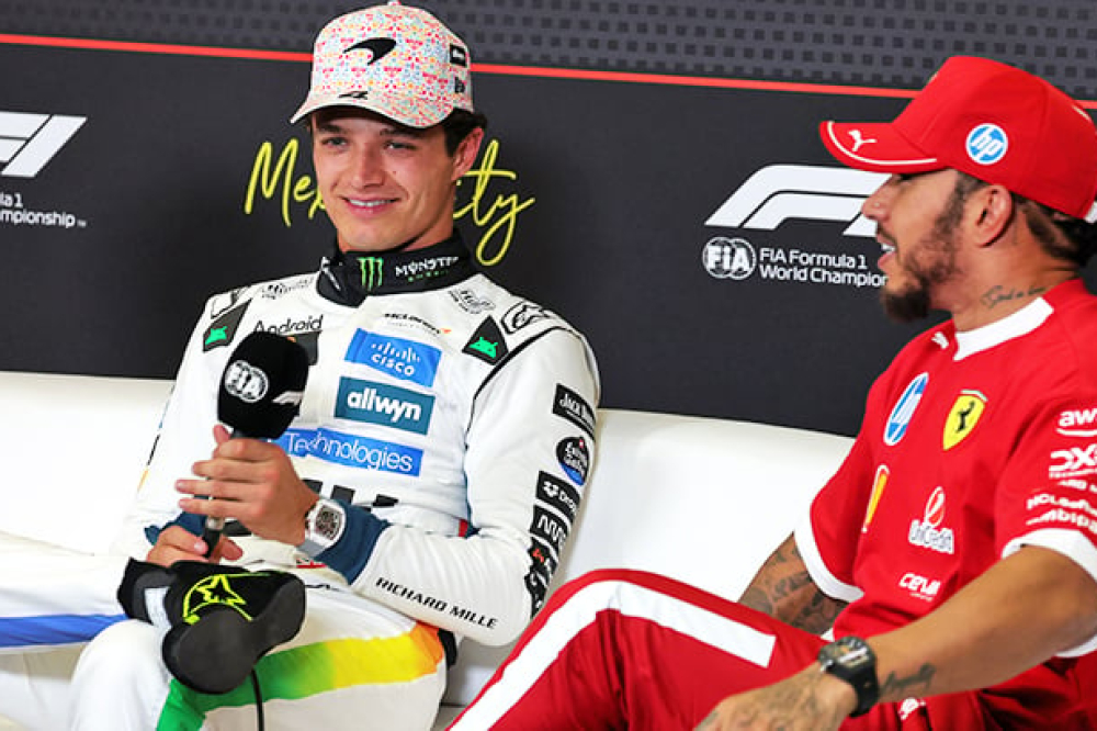 Hamilton menace Norris au départ : “Je n’ai rien à perdre, lui si”
