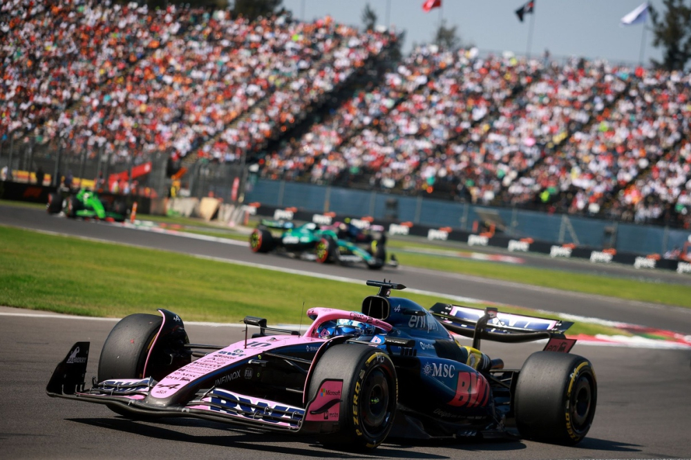 Gasly 15e avec Alpine à Mexico : 