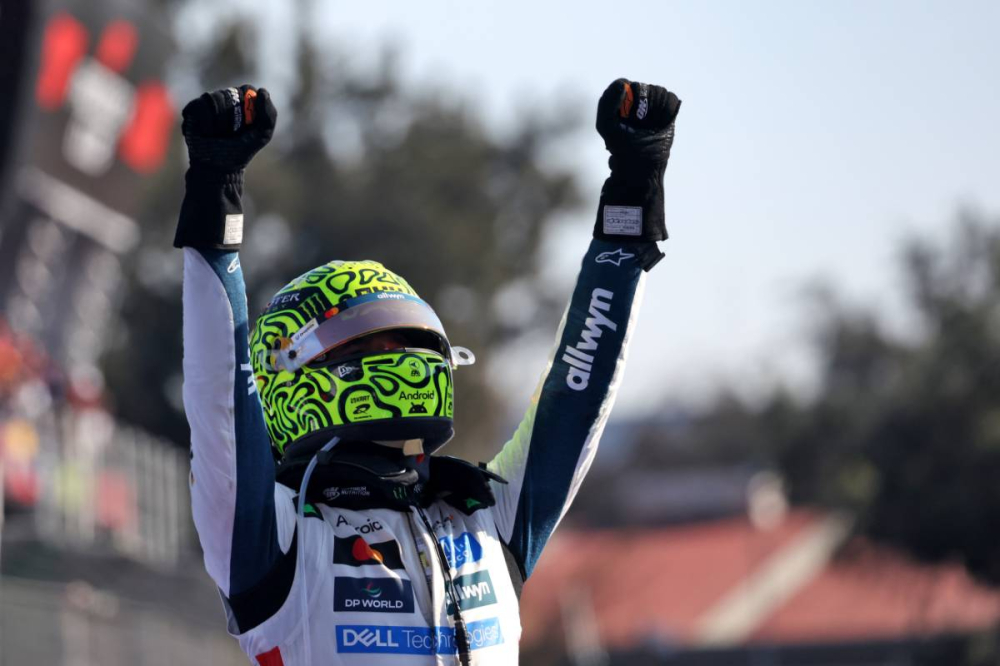 Lando Norris triomphe à Mexico : 