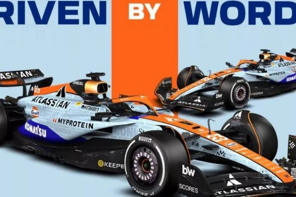 Williams présente une livrée aux couleurs de son sponsor Gulf au Brésil