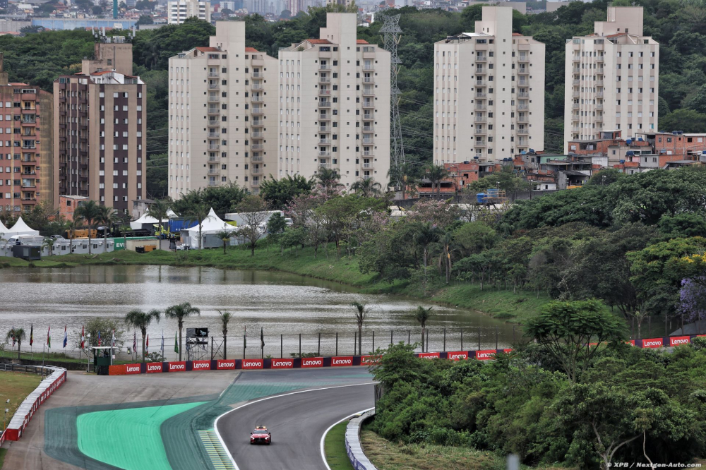 Alerte météo déclenchée au Grand Prix du Brésil, des reports à prévoir