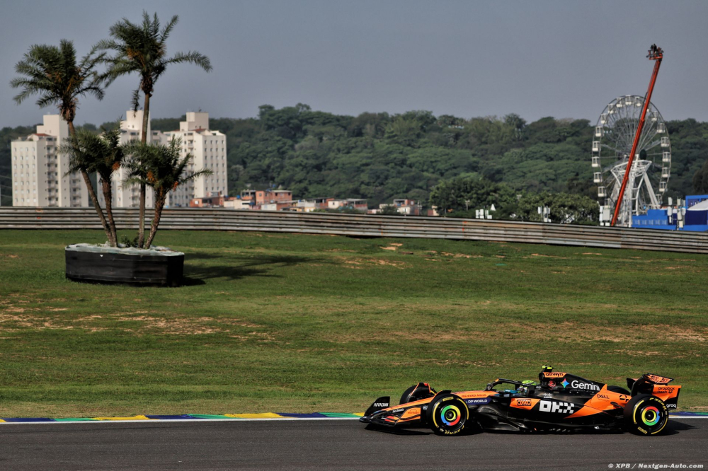 Norris n'est 'pas aussi à l'aise' qu'espéré mais il a 'fait le travail' ce vendredi