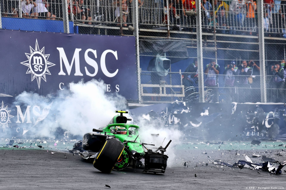 Sauber F1 : Wheatley salue la sécurité après le terrible accident de Bortoleto