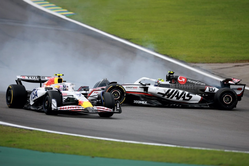 Bearman pénalisé pour pilotage dangereux à Interlagos