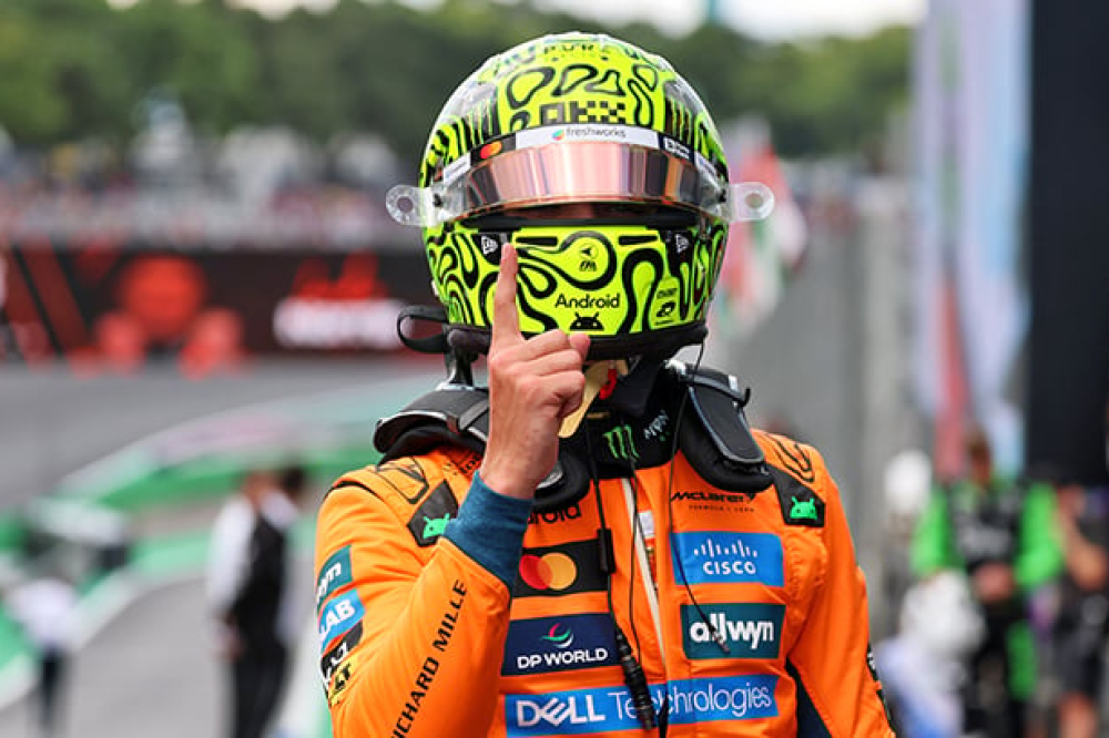 Claque historique : Norris en pole au Brésil, Verstappen éliminé dès la Q1