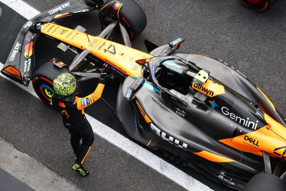 Lando Norris en pole après un dernier tour 