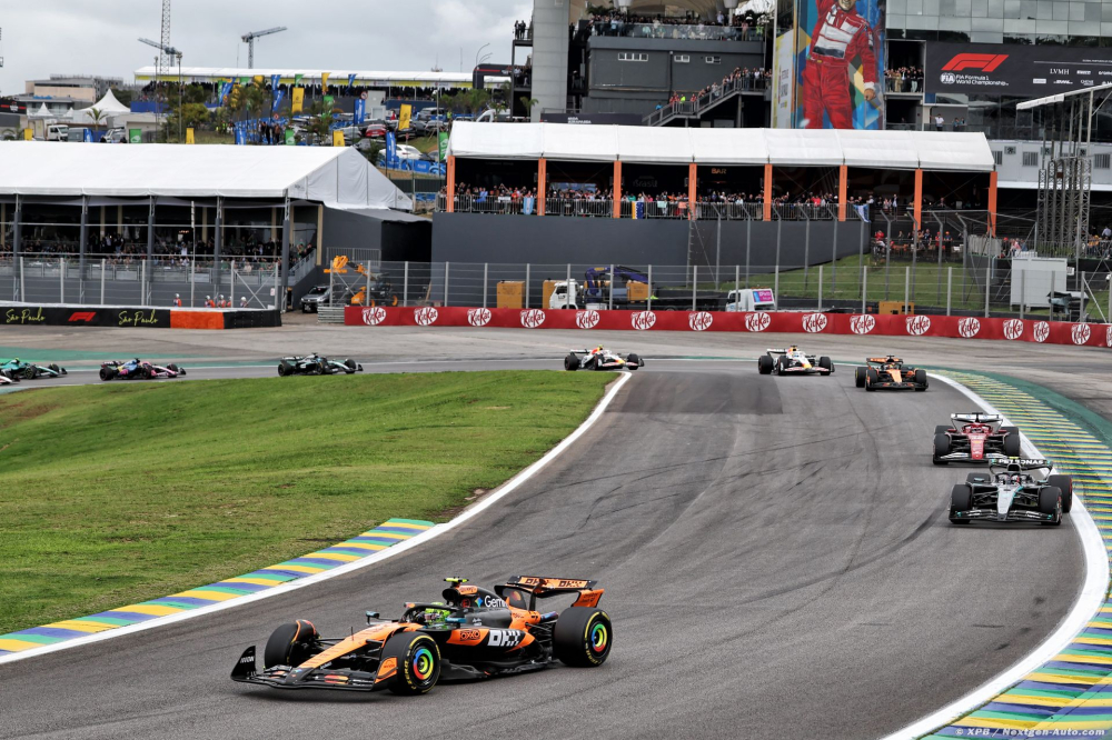Norris se félicite 'd'un week-end parfait' au GP du Brésil mais ne pense 'pas du tout' au titre