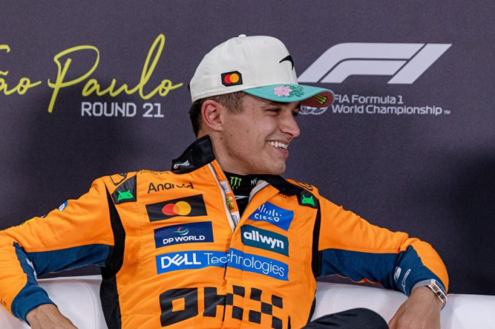 Lando Norris après sa victoire à Interlagos : « J'évite d'écouter les conneries que les gens disent sur moi »