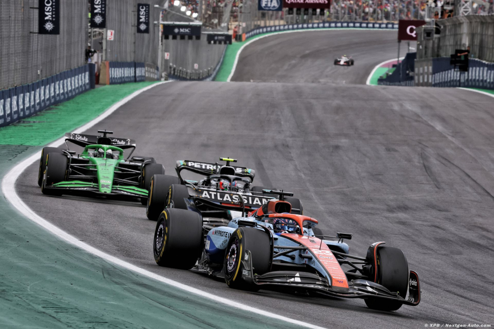 Williams F1 quitte le Brésil sans point malgré de bons signes