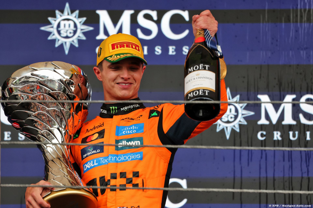 Rapide sur la piste et fort mentalement : Norris, une course de champion ?