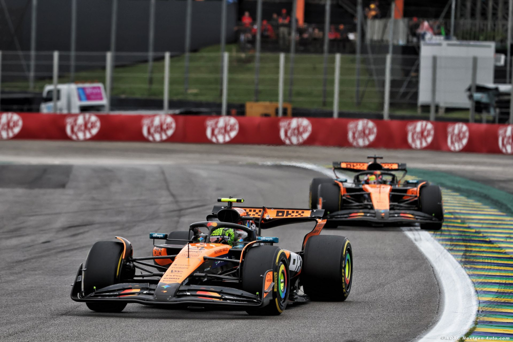 McLaren F1 'aurait aimé plus d'écart' avec la concurrence au Brésil