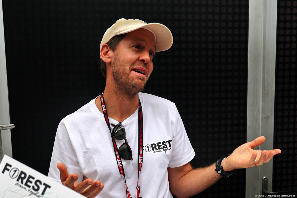Vettel est 'surpris' que Horner ait quitté Red Bull mais il a confiance en Mekies