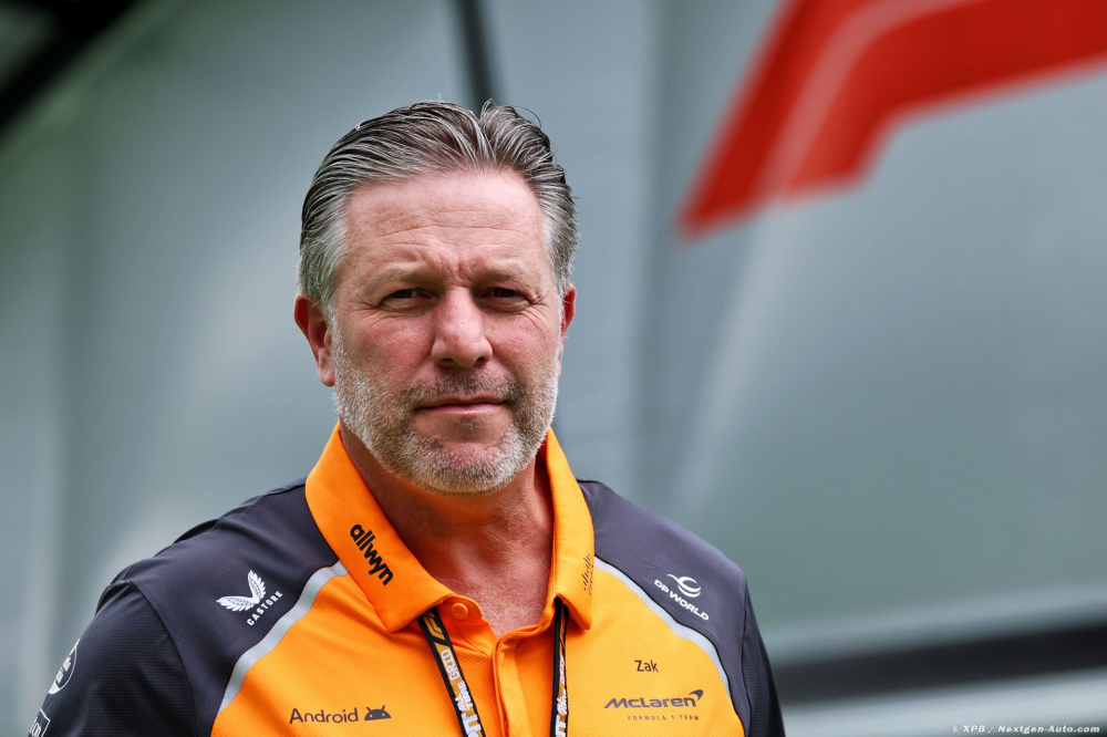 Brown : Il n'y a 'pas eu une seule tension' entre Norris et Piastri