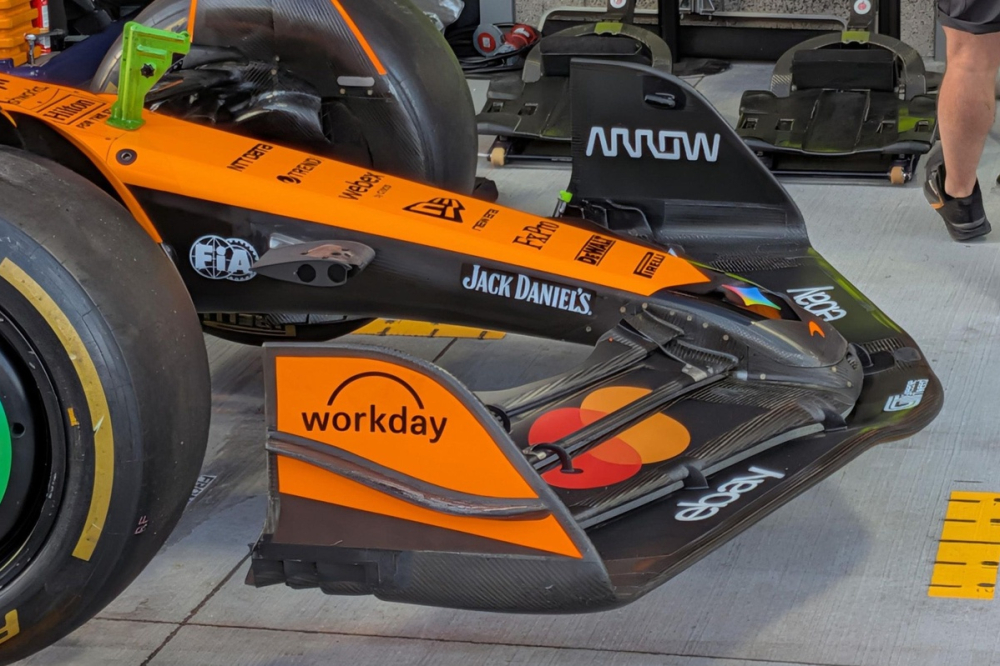 McLaren et Red Bull avec de petites évolutions à Las Vegas