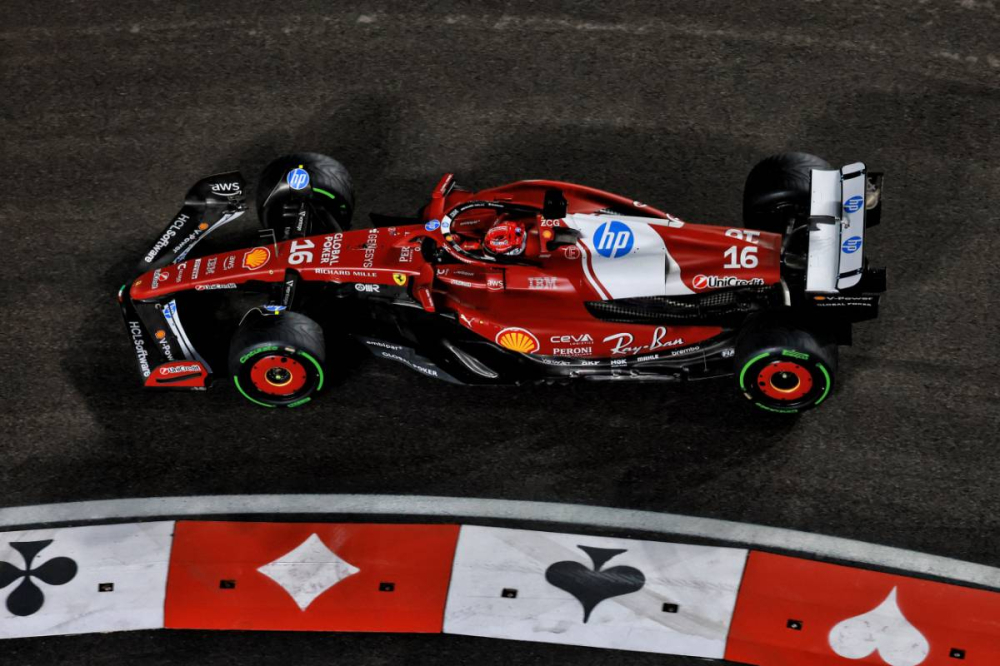 Charles Leclerc admet les difficultés massives de Ferrari sur le mouillé