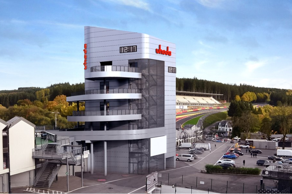 Spa-Francorchamps se dote d'une nouvelle tour de contrôle