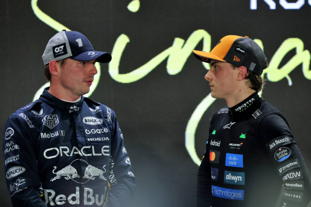 Max Verstappen perplexe face à la chute surprenante d’Oscar Piastri