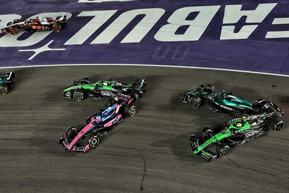 Las Vegas : Gasly et Colapinto perdent tout dès le premier virage