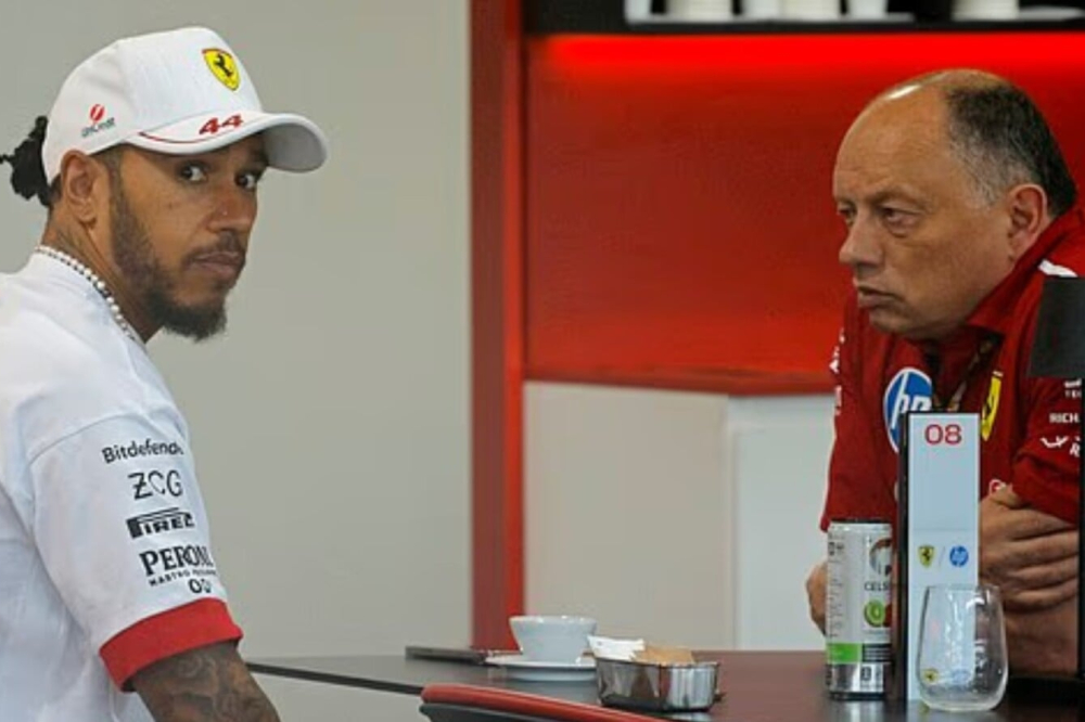 Fred Vasseur surprend : la frustration de Lewis Hamilton serait un signe positif pour Ferrari
