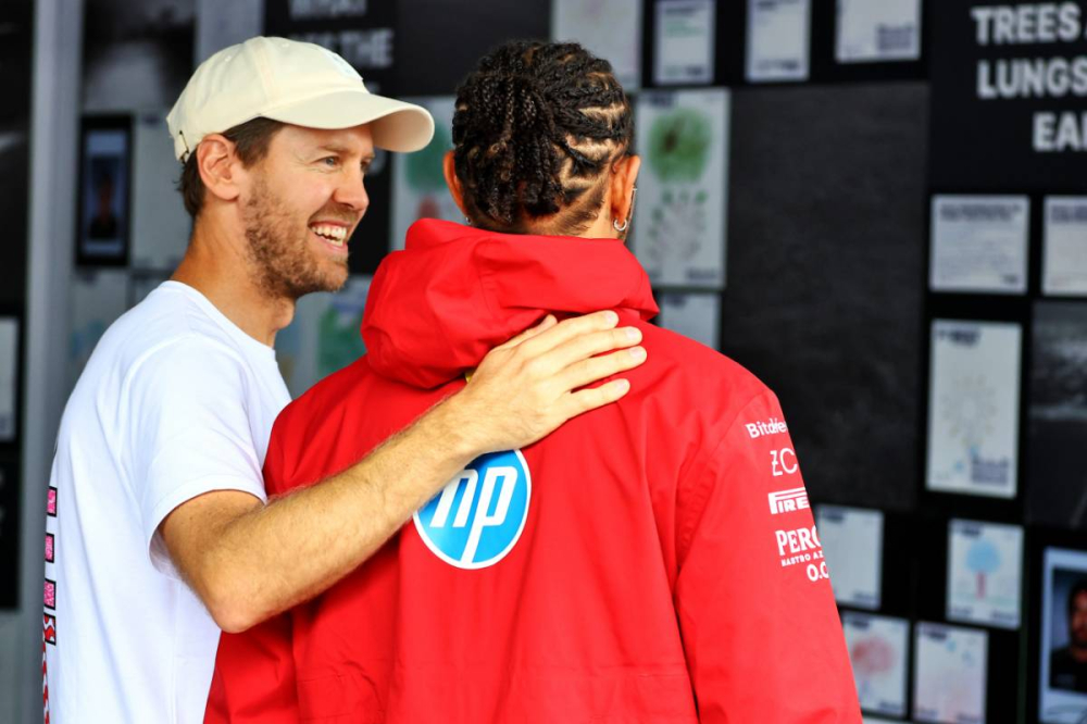 Sebastian Vettel dévoile le précieux conseil donné à Hamilton avant son arrivée chez Ferrari