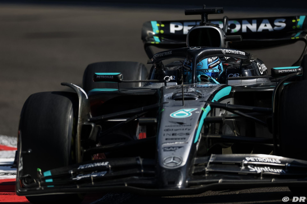 Russell révèle l'interdiction de Mercedes F1 de faire une expérience 'trop dangereuse'