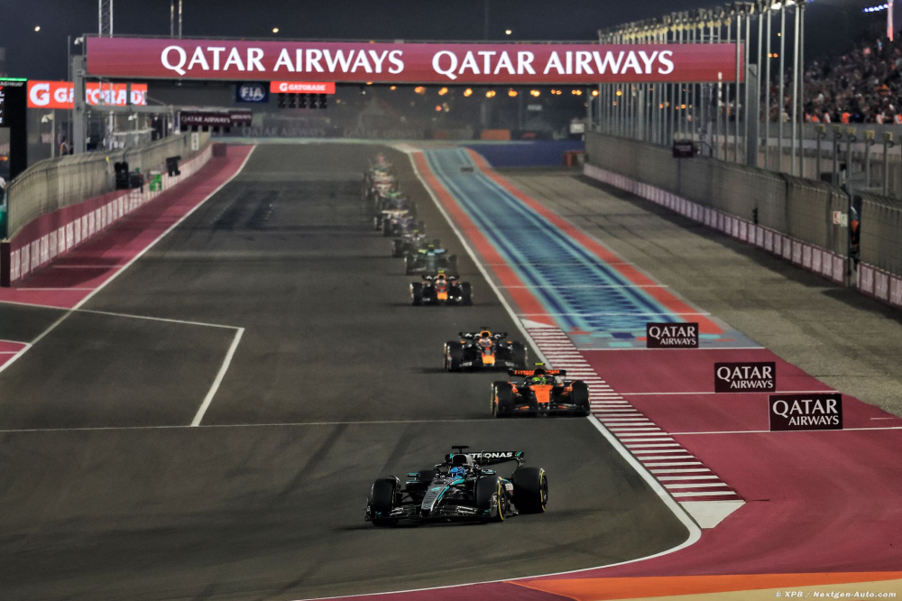 'C'est brutal' : Russell est fatigué après sa 2e place au Sprint du Qatar