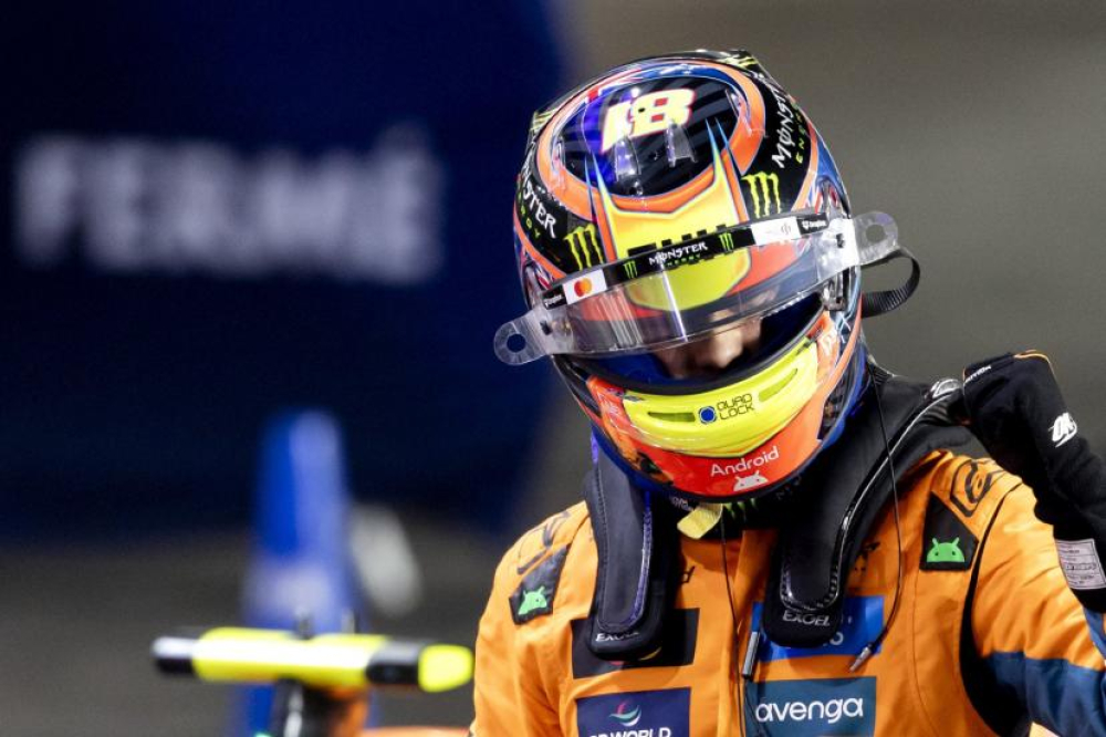 Oscar Piastri, qui a signé la pole position à Lusail   : « On n'a pas changé grand-chose sur la voiture »