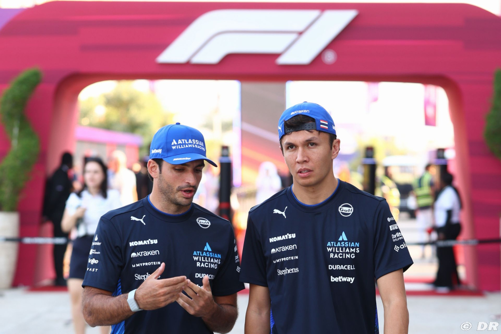 Les pilotes Williams F1 veulent 'terminer la saison en beauté'
